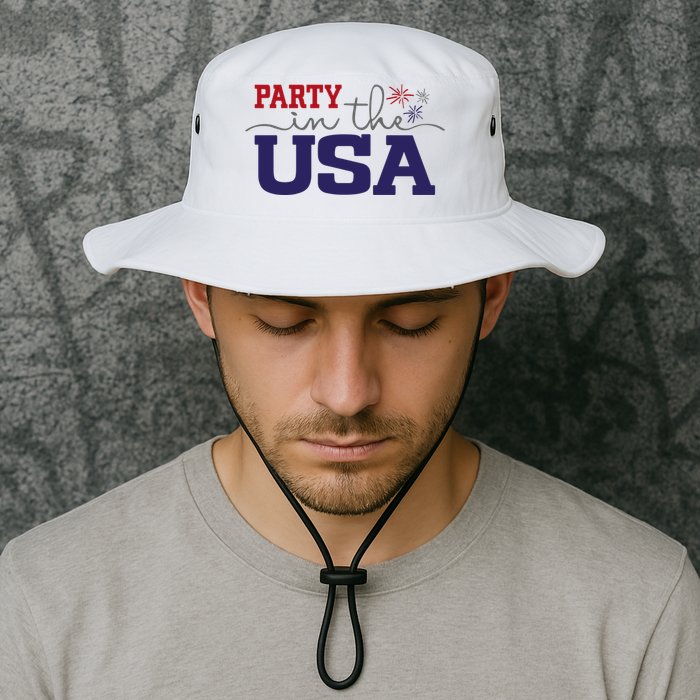 Party In The USA Fourth Of July Bucket Hat