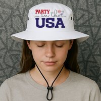 Party In The USA Fourth Of July Bucket Hat