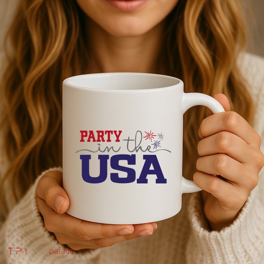 Party In The USA Fourth Of July Mug