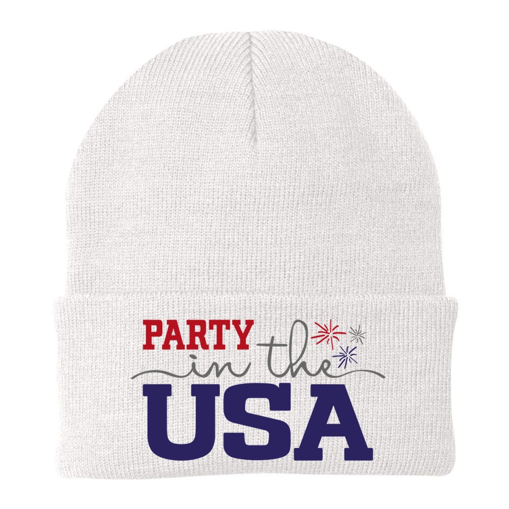 Party In The USA Fourth Of July Beanie
