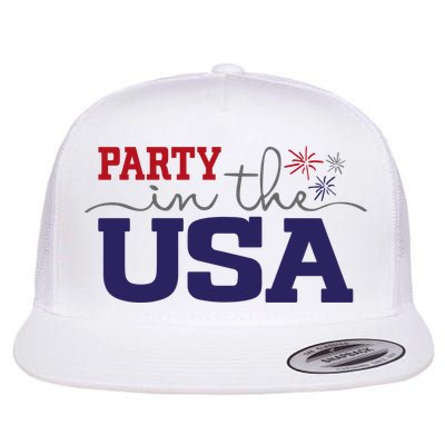 Party In The USA Fourth Of July Flatbill Hat