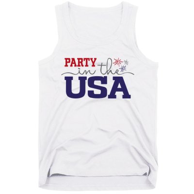 Party In The USA Fourth Of July Tank Top