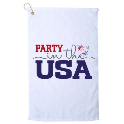 Party In The USA Fourth Of July Golf Towel