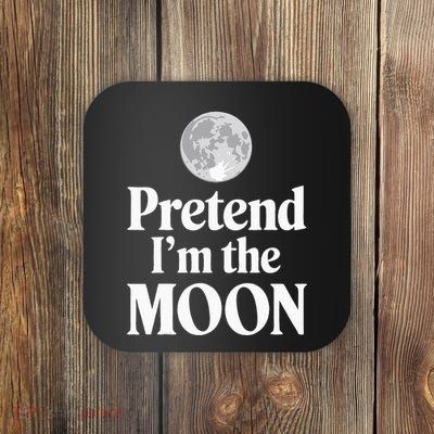 Pretend IM The Moon Coaster