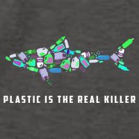 Plastic Is The Real Killer Costume Shark Save Ocean Cool Gift Vector Backpack