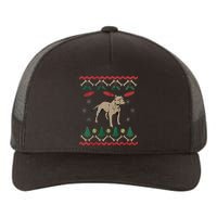 Pitbull Ugly Christmas Sweater Yupoong Adult 5-Panel Trucker Hat