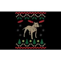 Pitbull Ugly Christmas Sweater Bumper Sticker