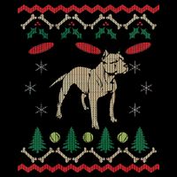 Pitbull Ugly Christmas Sweater Premium T-Shirt
