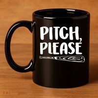 Pitch Please 11oz C Handle Ceramic Mug