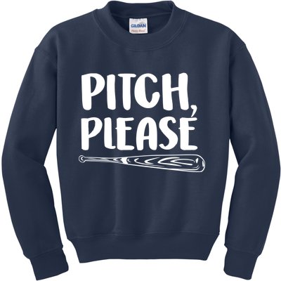 Pitch Please Kids Sweatshirt
