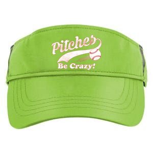 Pitches Be Crazy Adult Drive Performance Visor