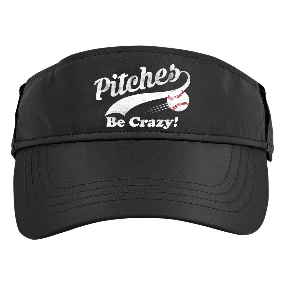 Pitches Be Crazy Adult Drive Performance Visor