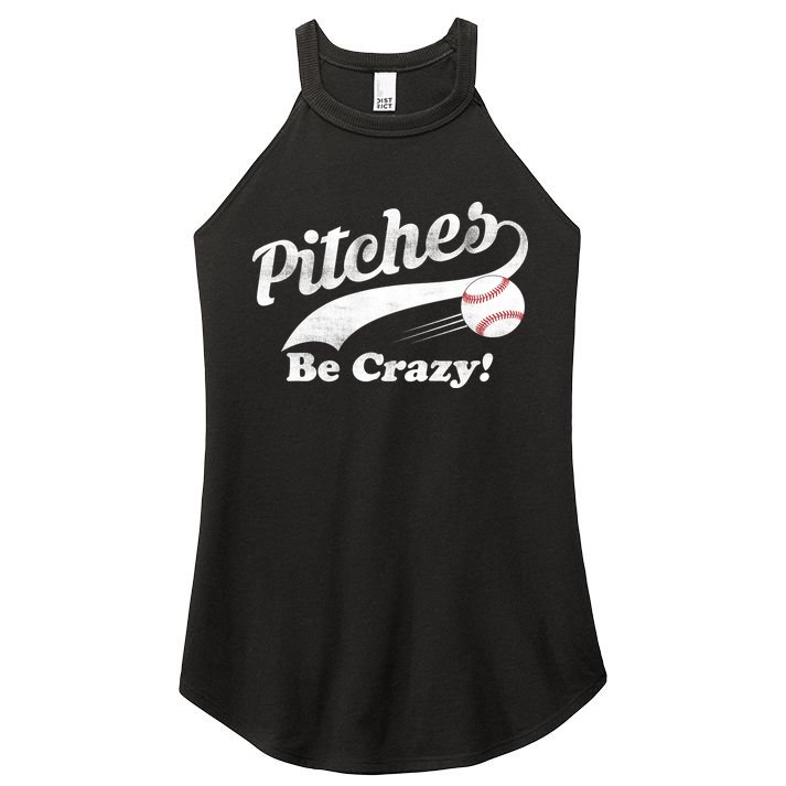 Pitches Be Crazy Women's Perfect Tri Rocker Tank