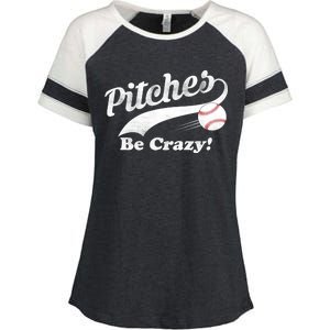 Pitches Be Crazy Enza Ladies Jersey Colorblock Tee