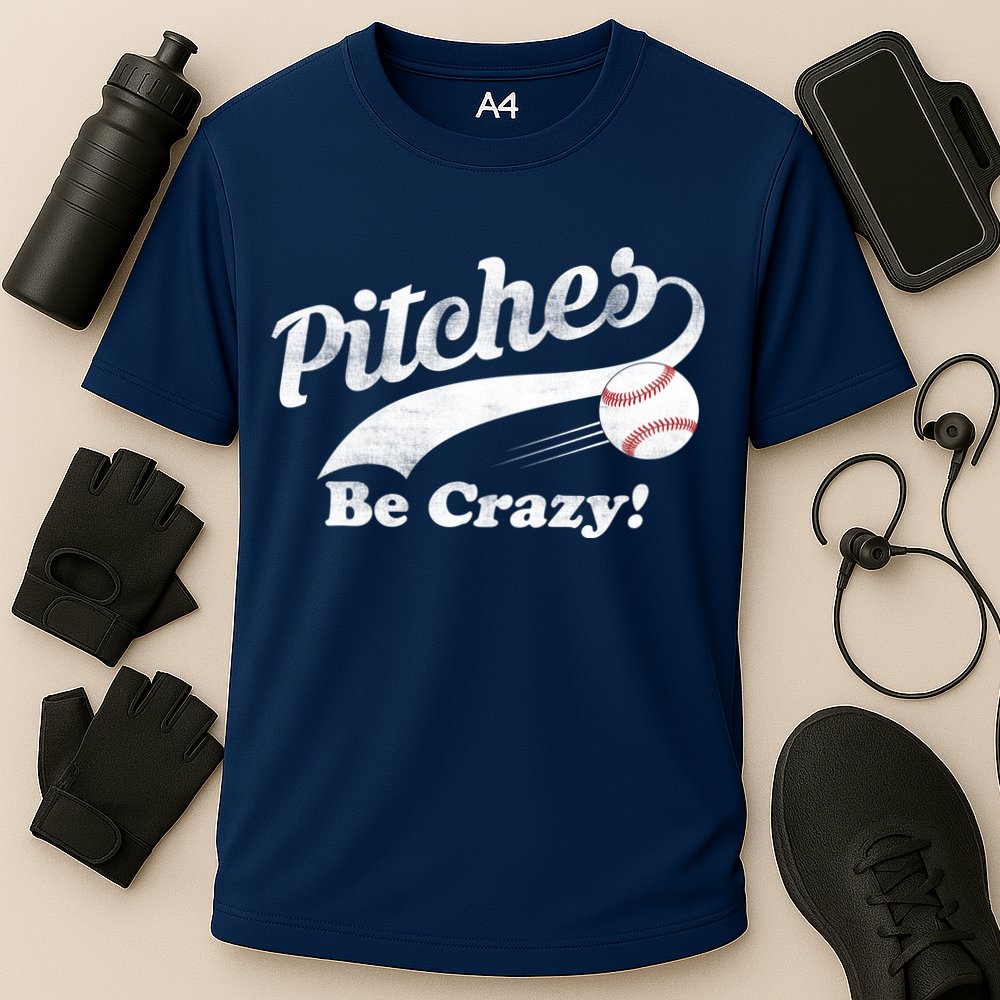 Pitches Be Crazy Cooling Performance Crew T-Shirt