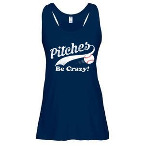 Pitches Be Crazy Ladies Essential Flowy Tank