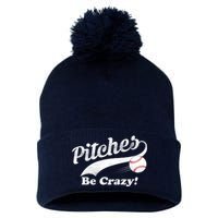 Pitches Be Crazy Pom Pom 12in Knit Beanie