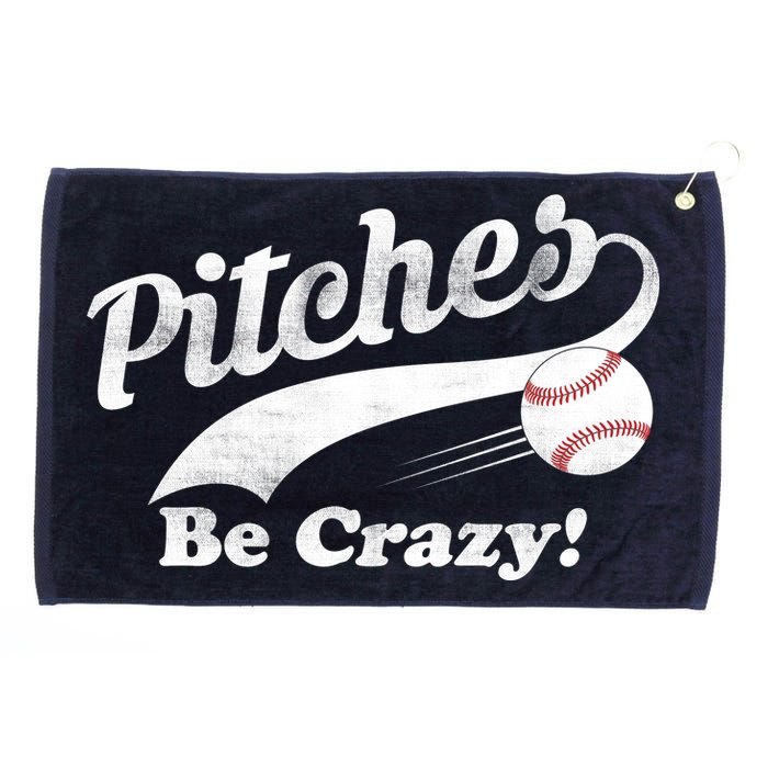 Pitches Be Crazy Grommeted Golf Towel