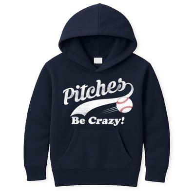 Pitches Be Crazy Kids Hoodie