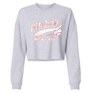 Pitches Be Crazy Cropped Pullover Crew