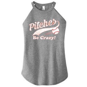 Pitches Be Crazy Women's Perfect Tri Rocker Tank