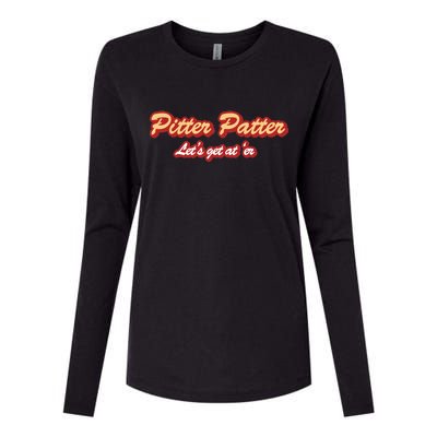 Pitter Patter Do It To 'Er Womens Cotton Relaxed Long Sleeve T-Shirt