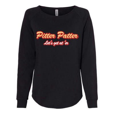 Pitter Patter Do It To 'Er Womens California Wash Sweatshirt