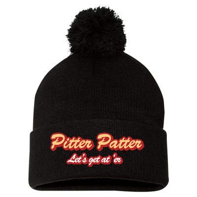 Pitter Patter Do It To 'Er Pom Pom 12in Knit Beanie