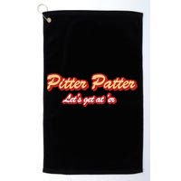 Pitter Patter Do It To 'Er Golf Towel