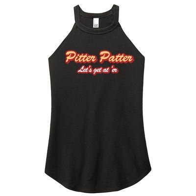 Pitter Patter Do It To 'Er Women's Perfect Tri Rocker Tank