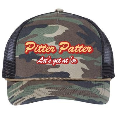 Pitter Patter Do It To 'Er Retro Rope Trucker Hat Cap