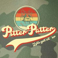 Pitter Patter Let's Get At Er Retro Legacy Tie Dye Trucker Hat