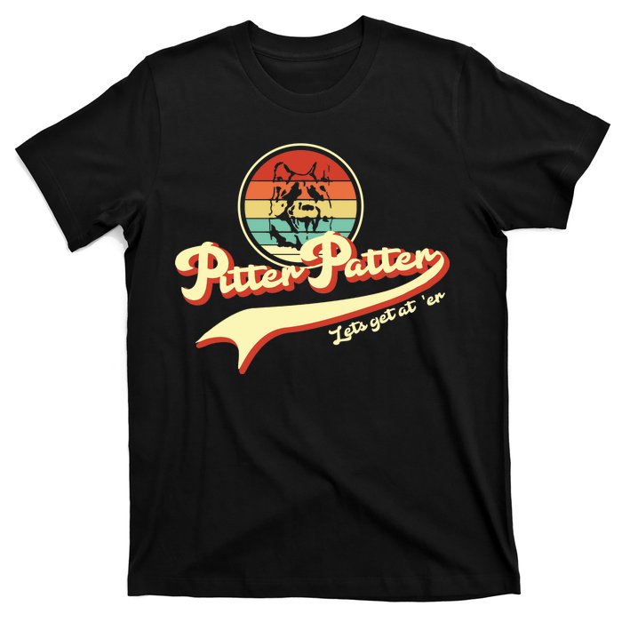 Pitter Patter Let's Get At Er Retro T-Shirt