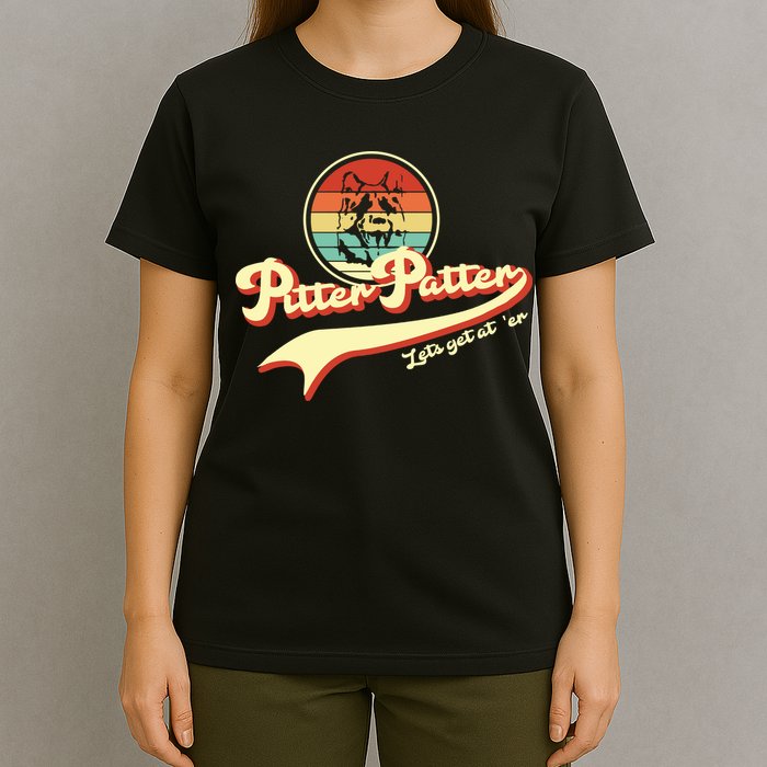 Pitter Patter Let's Get At Er Retro T-Shirt