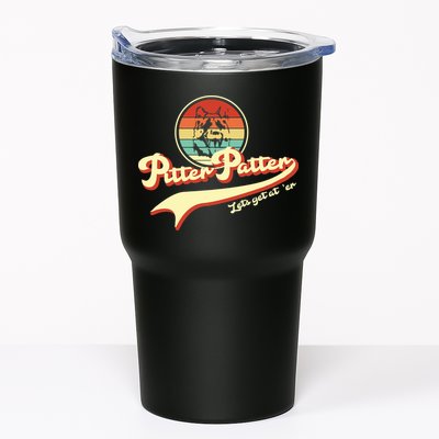 Pitter Patter Let's Get At Er Retro Tumbler
