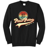 Pitter Patter Let's Get At Er Retro Tall Sweatshirt