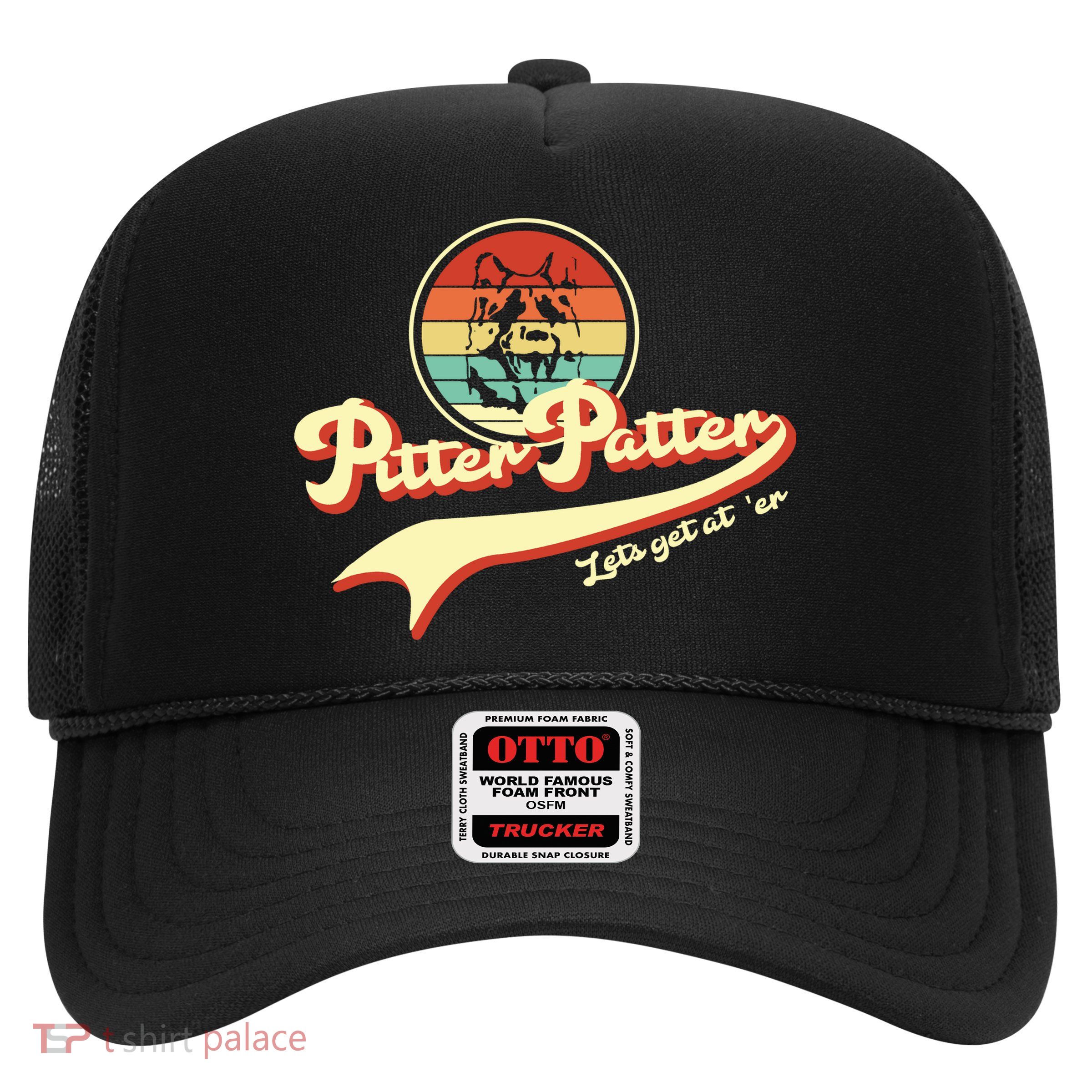 Pitter Patter Let's Get At Er Retro Trucker Hat