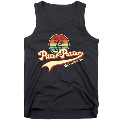 Pitter Patter Let's Get At Er Retro Tank Top