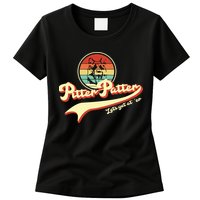 Pitter Patter Let's Get At Er Retro Womens T-Shirt
