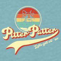 Pitter Patter Let's Get At Er Retro Sueded Cloud Jersey T-Shirt