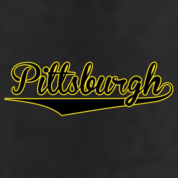 Pittsburgh Classic Baseball Logo 7 Panel Mesh Trucker Snapback Hat