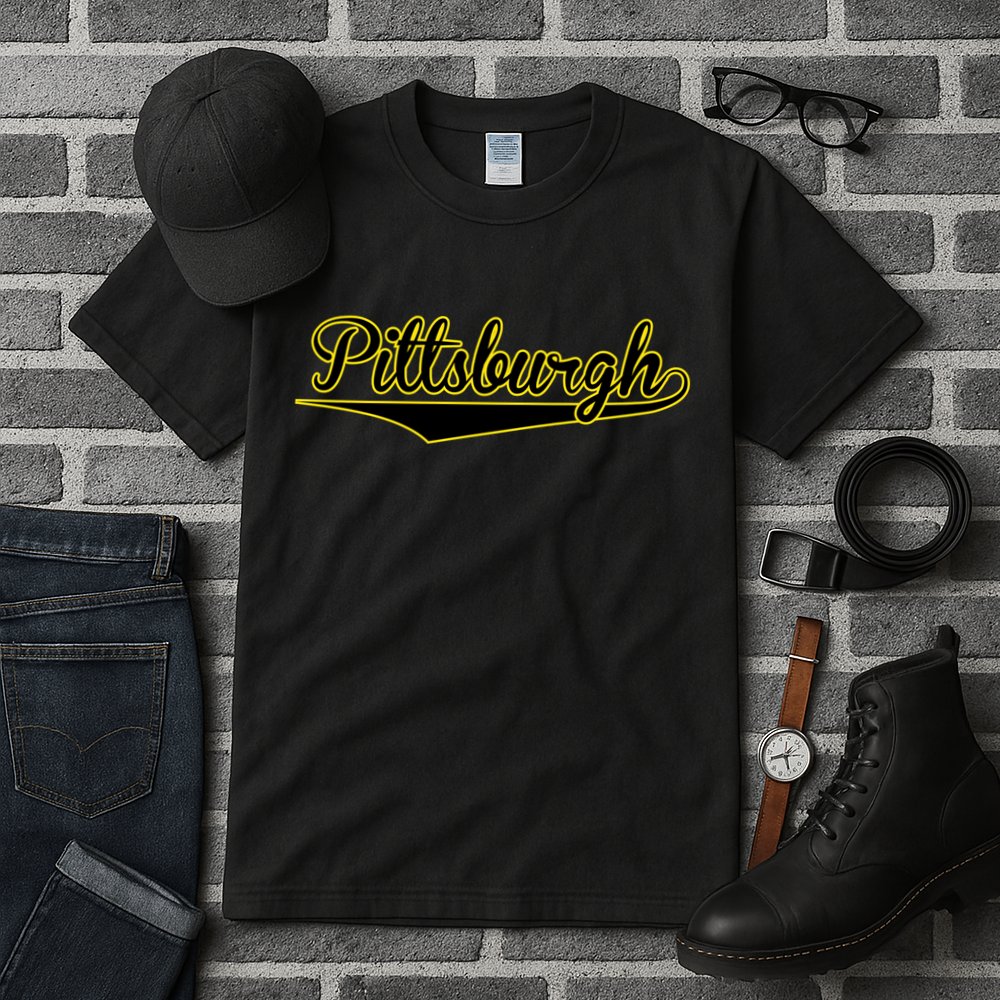 Pittsburgh Classic Baseball Logo Tall T-Shirt