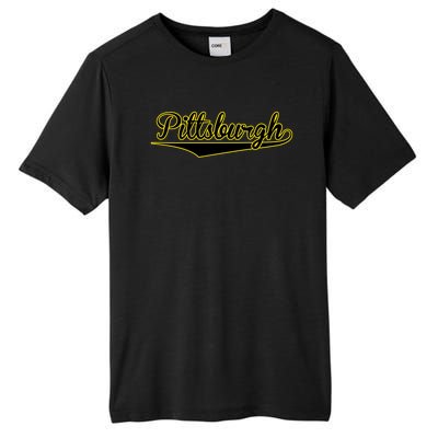 Pittsburgh Classic Baseball Logo Tall Fusion ChromaSoft Performance T-Shirt