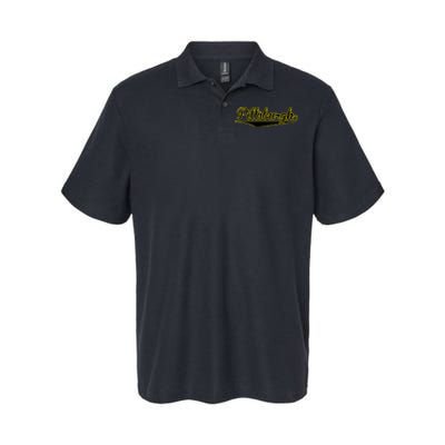 Pittsburgh Classic Baseball Logo Softstyle Adult Sport Polo