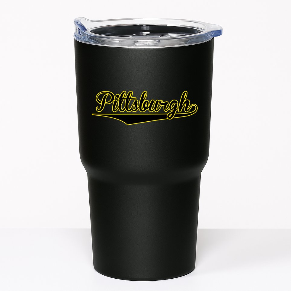 Pittsburgh Classic Baseball Logo Tumbler