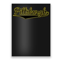 Pittsburgh Classic Baseball Logo Poster