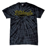 Pittsburgh Classic Baseball Logo Tie-Dye T-Shirt