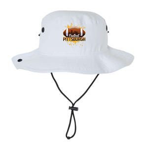 Pittsburgh Pennsylvania Skyline Football Fan  Legacy Cool Fit Booney Bucket Hat