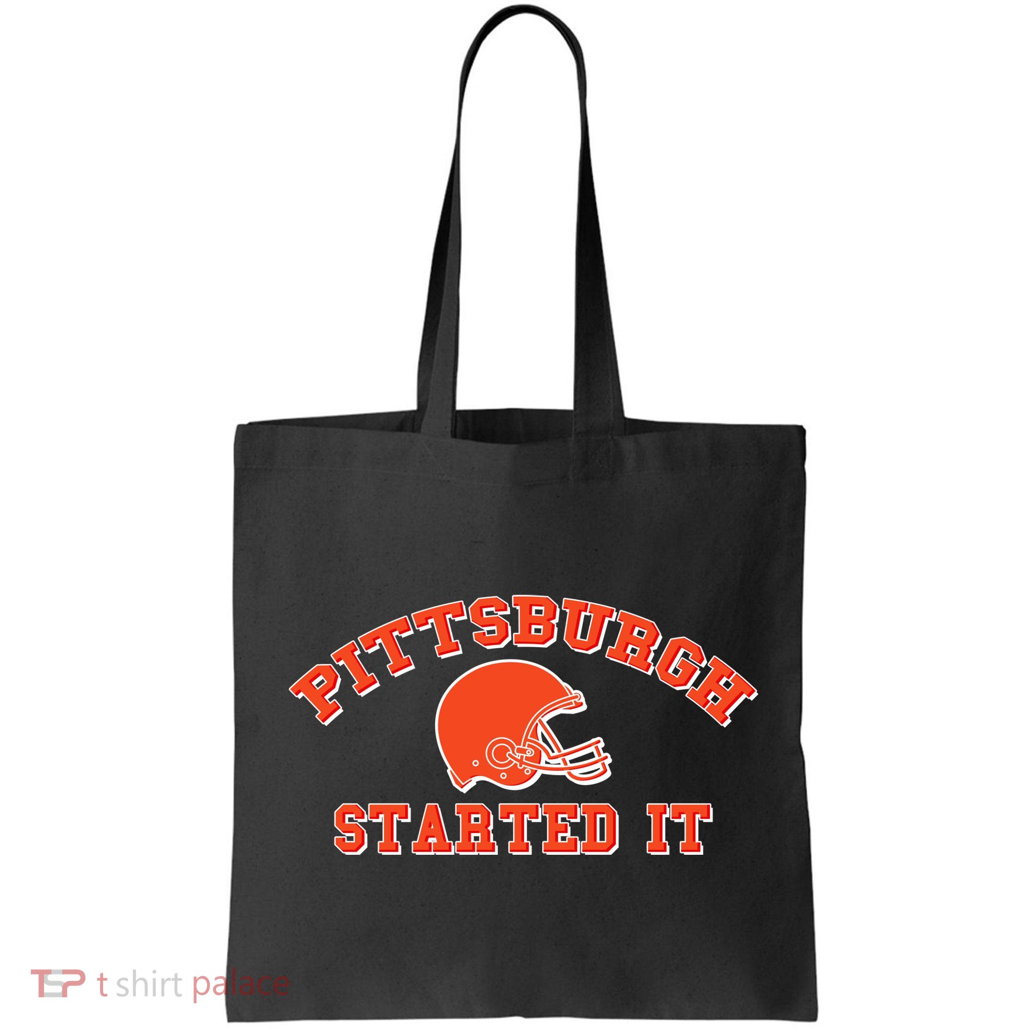 Pittsburgh Started It Football Bag