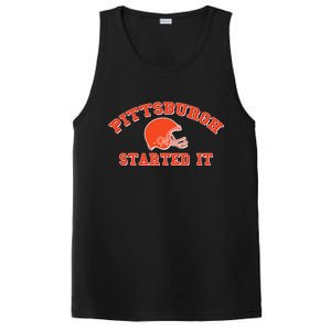 Pittsburgh Started It Football PosiCharge Competitor Tank